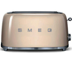 SMEG  TSF02CRUK 4-Slice Toaster - Cream